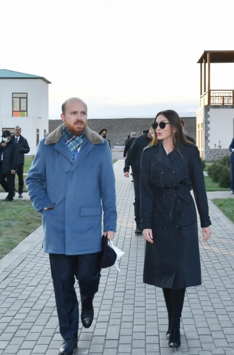 Prezidentlər “Ağıllı kənd” layihəsi çərçivəsində görülən işlərlə tanış olublar -