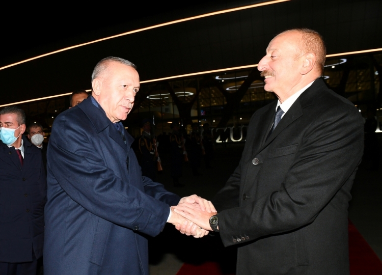 Ərdoğanın Azərbaycana rəsmi səfəri başa çatıb
