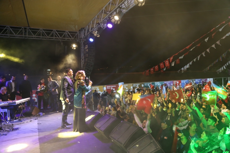 Türkiyənin Mersin şəhərində Zəfər Günü qeyd edilib -