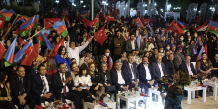 Türkiyənin Mersin şəhərində Zəfər Günü qeyd edilib -