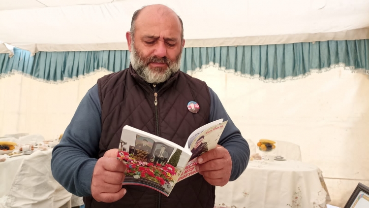“Yarımçıq qalmış şeir dəftəri” – Şəhid Xaliddin Nəsibova həsr olunmuş kitab təqdim edilib