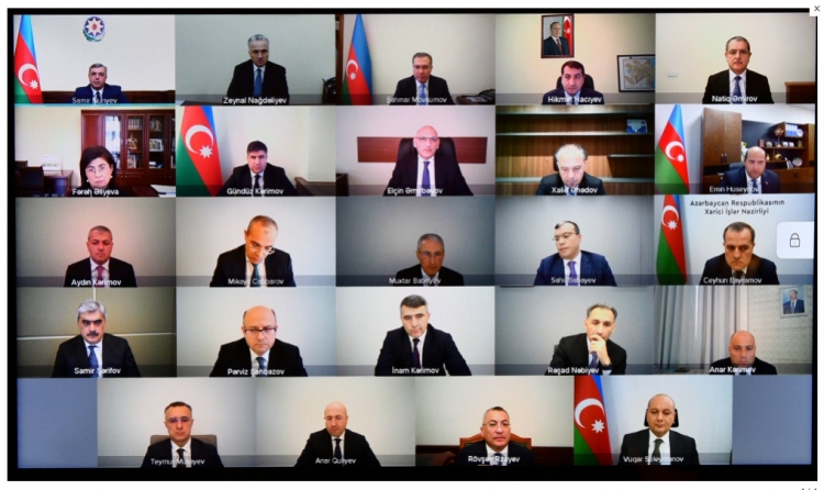 Samir Nuriyevin sədrliyi ilə iclas keçirilib