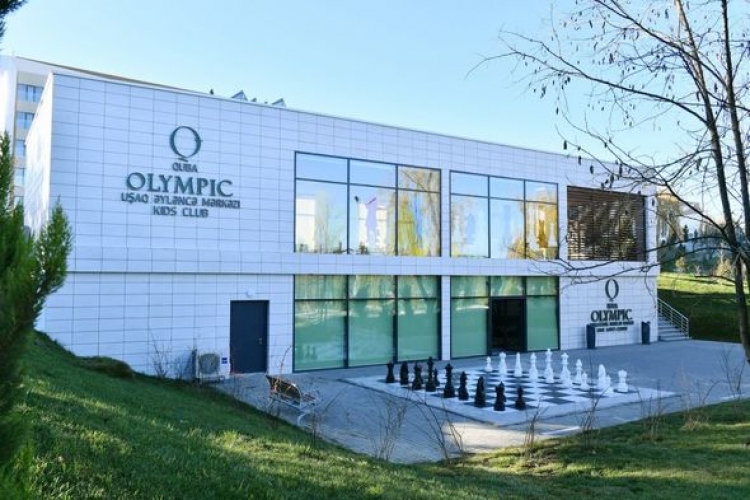 Prezident Quba Olimpiya İdman Kompleksində yenidənqurmadan sonra yaradılan şəraitlə tanış olub -