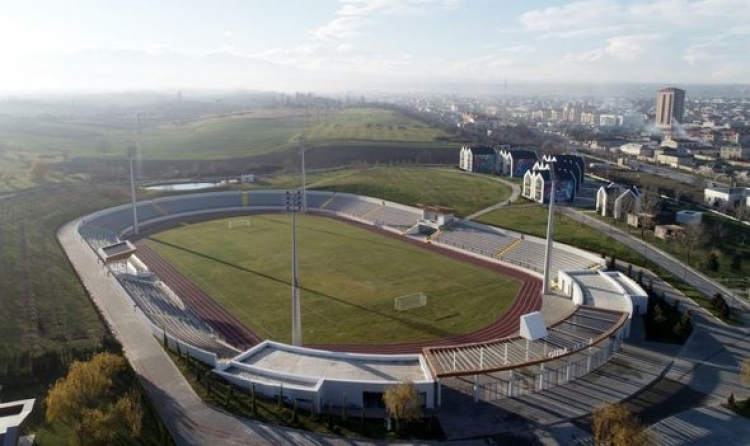 Prezident Quba Olimpiya İdman Kompleksində yenidənqurmadan sonra yaradılan şəraitlə tanış olub -