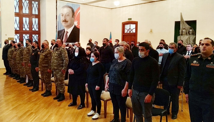 Şəhidlərimizin xatirəsi anıldı -