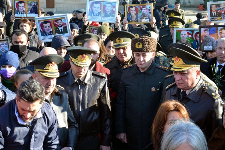 Şəhid general Polad Həşimovun xatirəsi yad edilib -