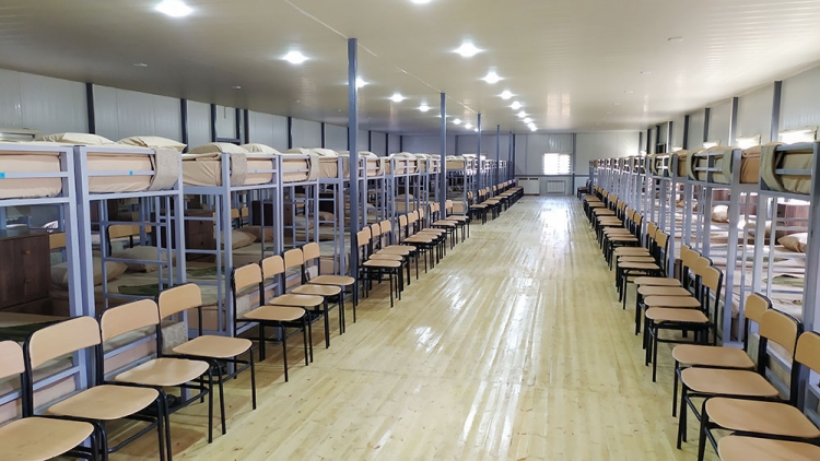 Füzulidə yeni hərbi obyektlər istifadəyə verilib -