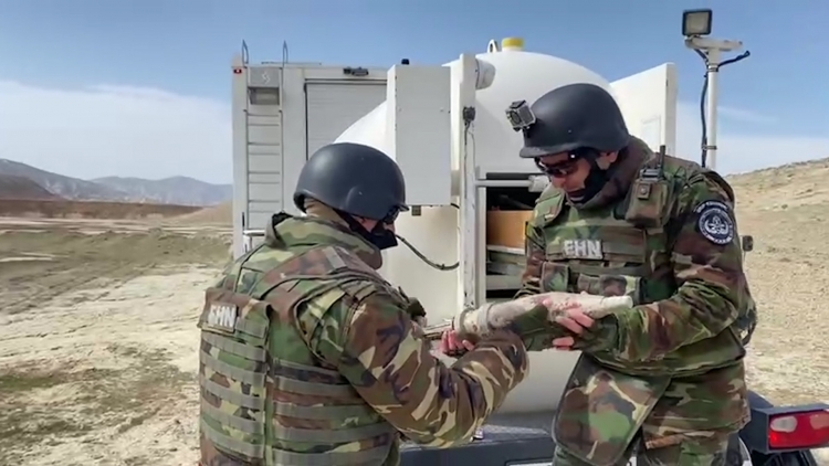 Xızıda tank mərmisi aşkarlanıb