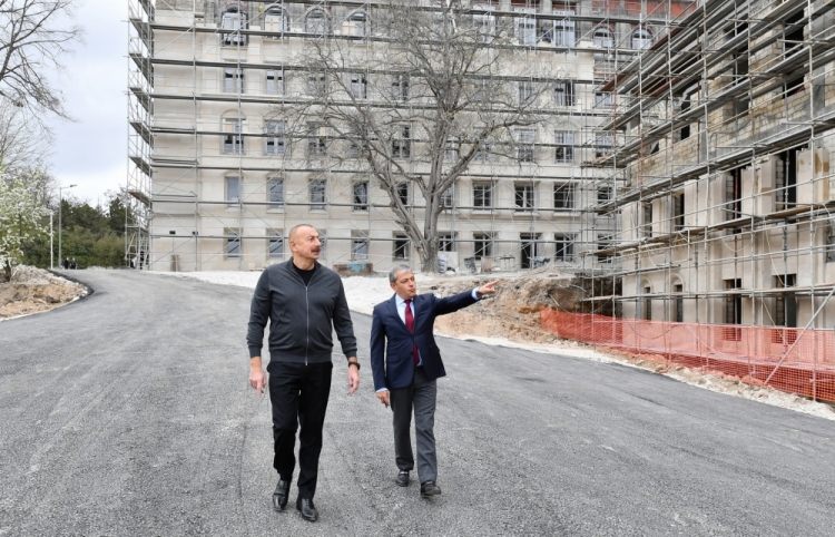 Prezident Qarabağa gedib