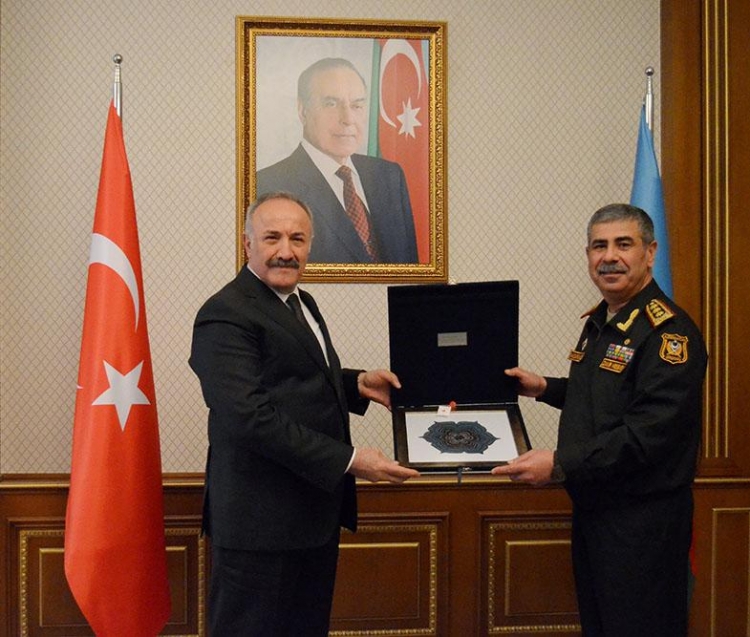 Zakir Həsənov Türkiyə Milli Təhlükəsizlik Şurasının Baş katibi ilə görüşüb
