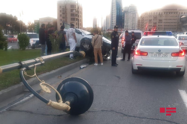 Bakıda ağır yol qəzası baş verib -