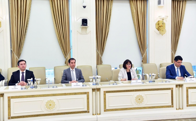Milli Məclisin sədri BMT Baş Assambleyasının prezidenti ilə görüşüb