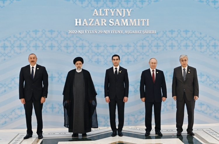 Azərbaycan Prezidenti Xəzəryanı ölkələrin VI Zirvə Toplantısında çıxış edib