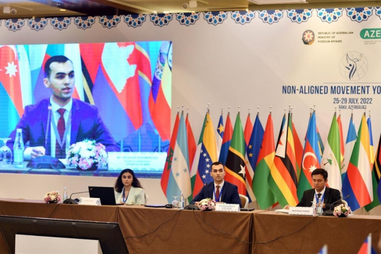 XİN Qoşulmama Hərəkatının Gənclərin Sammiti ilə bağlı məlumat yayıb