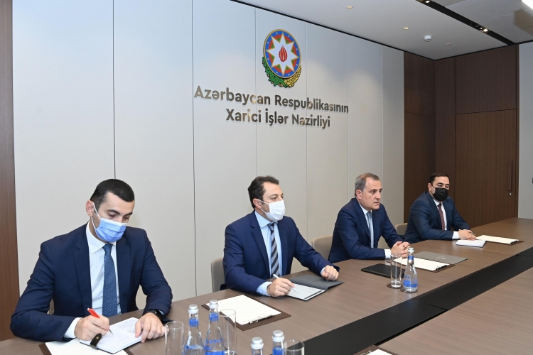 Ceyhun Bayramov Rusiya XİN başçısının xüsusi nümayəndəsi ilə görüşüb -