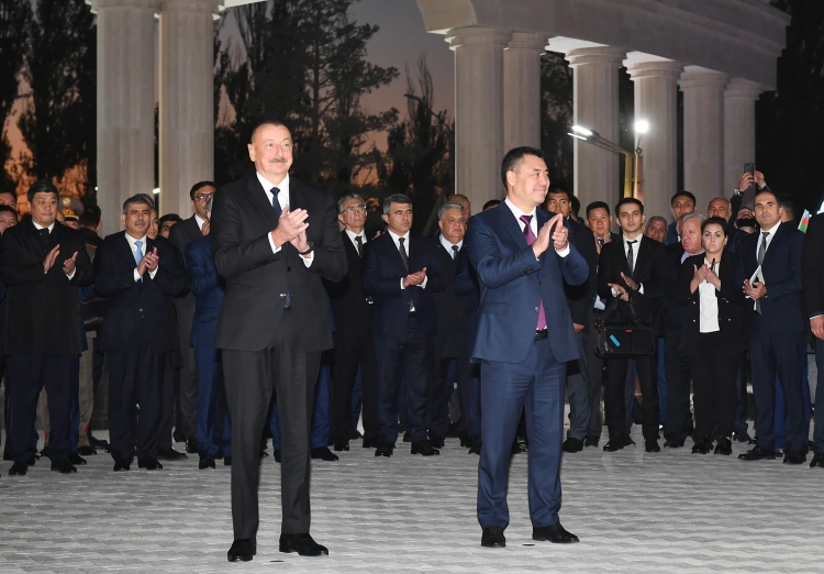 Bişkekdə Qırğızıstan-Azərbaycan Dostluq Parkı açılıb -