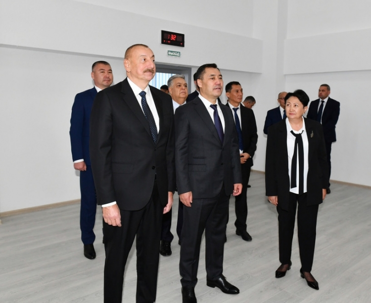 Bişkekdə Nizami Gəncəvi adına məktəbin açılış mərasimi keçirilib -