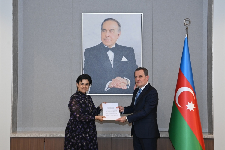 Ceyhun Bayramov Meksikanın Azərbaycandakı yeni səfiri ilə görüşüb -