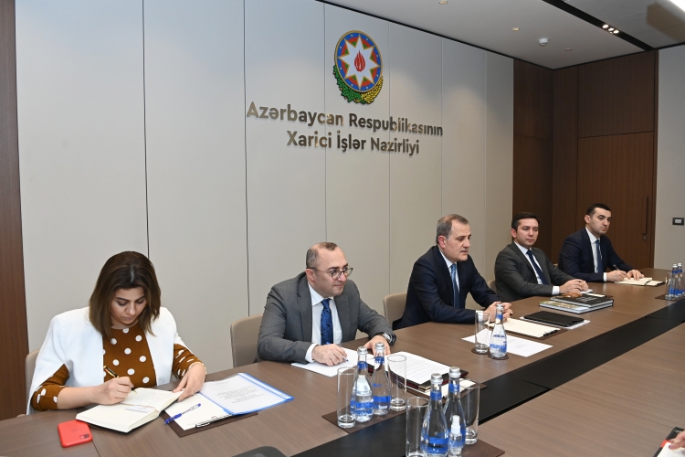 Ceyhun Bayramov Meksikanın Azərbaycandakı yeni səfiri ilə görüşüb -