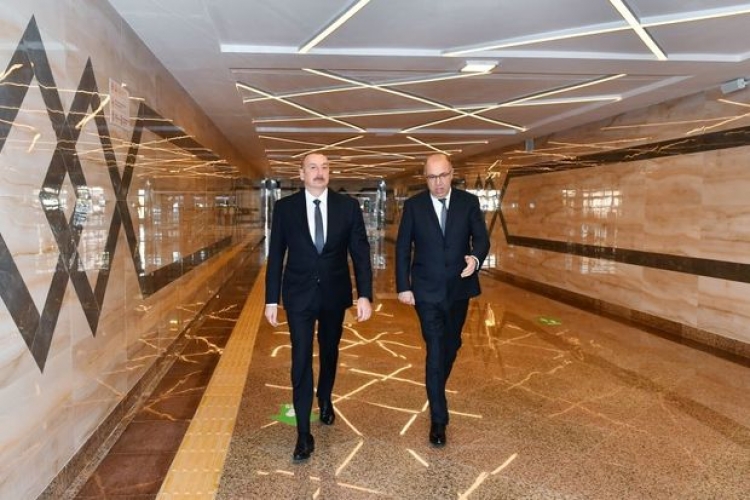 Metronun “Xocəsən” stansiyası istifadəyə verilib