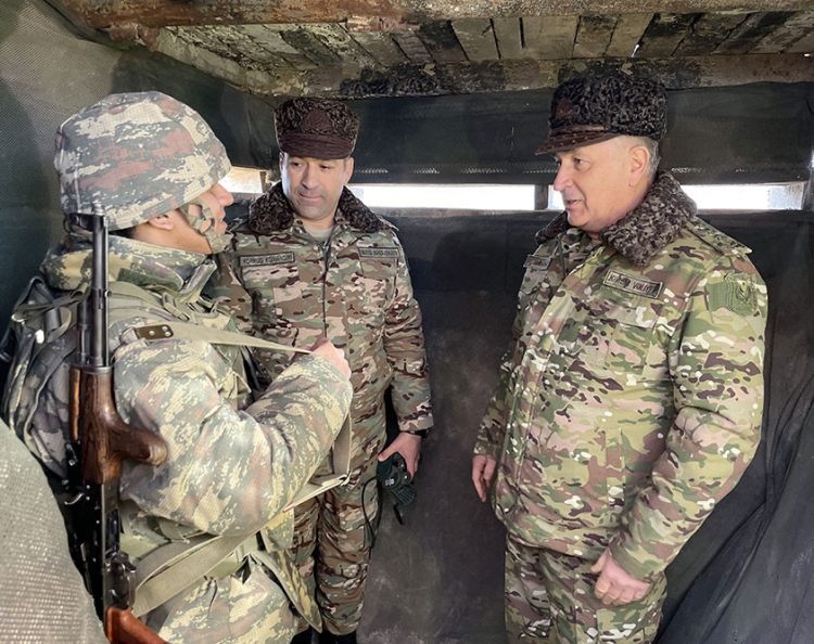 Azərbaycan Ordusunun Baş Qərargah rəisi Şuşaya gedib -