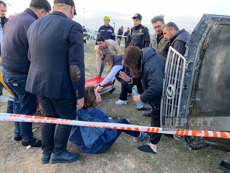 Yol qəzasında yaralanan Xalq artistinin vəziyyəti orta ağırdır