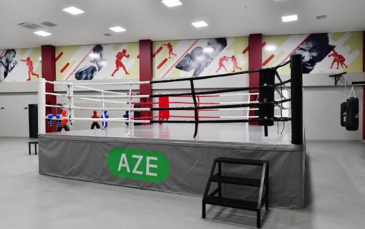 İlham Əliyev və Mehriban Əliyeva Neftçala Olimpiya İdman Kompleksinin açılışında iştirak ediblər -