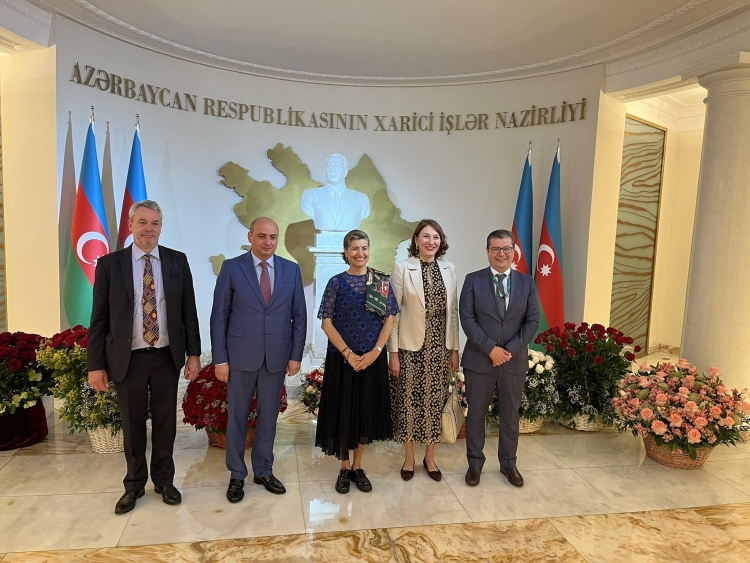 UNESCO-nun İcraiyyə Şurasının prezidenti Azərbaycana gəlib -