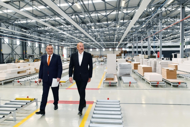 Qazaxda “Venzana” mebel fabrikinin açılışı olub -