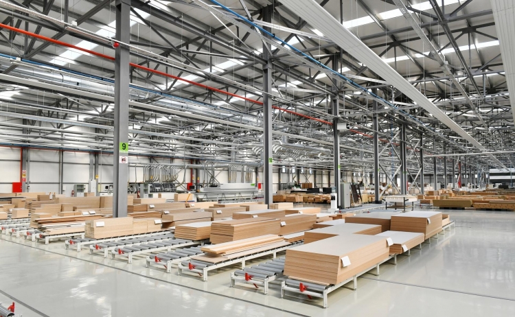 Qazaxda “Venzana” mebel fabrikinin açılışı olub -