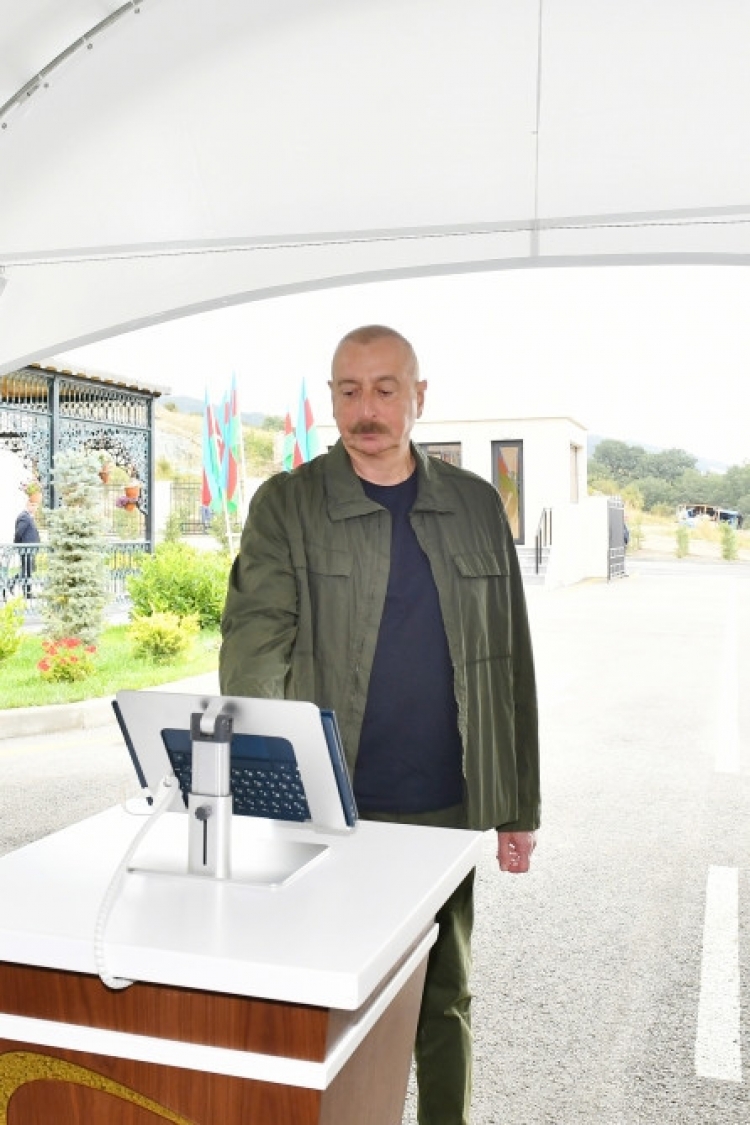Laçında “Mişni” və “Alxaslı” Kiçik Su Elektrik stansiyalarının açılışı olub 