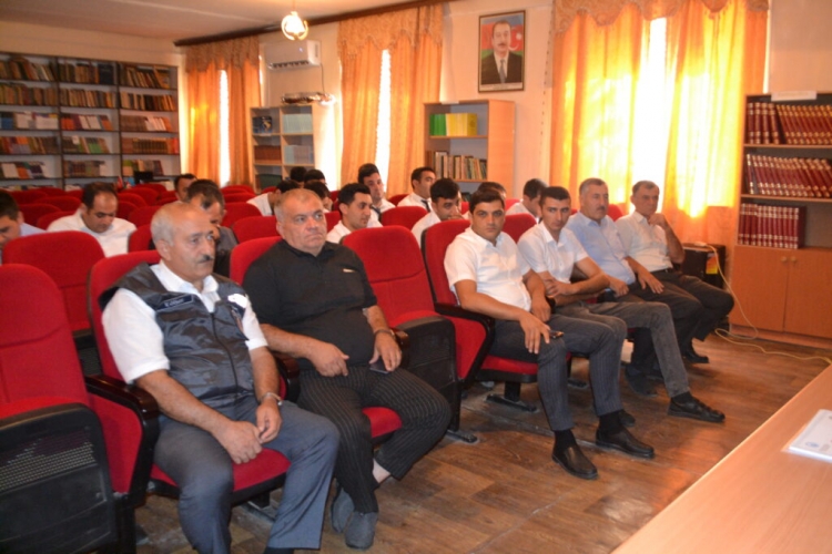 Bərdədə ekoloji təmiz kənd təsərrüfatı məhsullarının yetişdirilməsi müzakirə olunub -