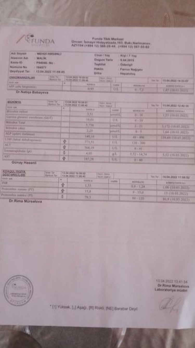 Səkkiz yaşlı Mehdi xeyirxah insanlardan dəstək istəyir