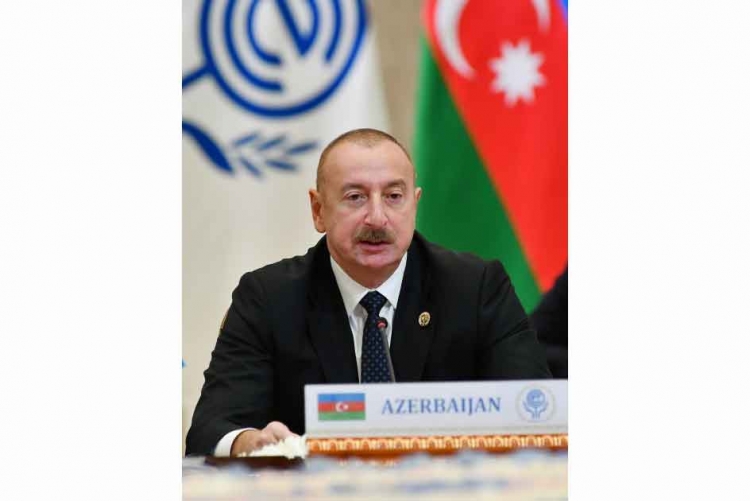 Daşkənddə ECO-nun 16-cı Zirvə toplantısı keçirilib, Prezident İlham Əliyev tədbirdə iştirak edib -