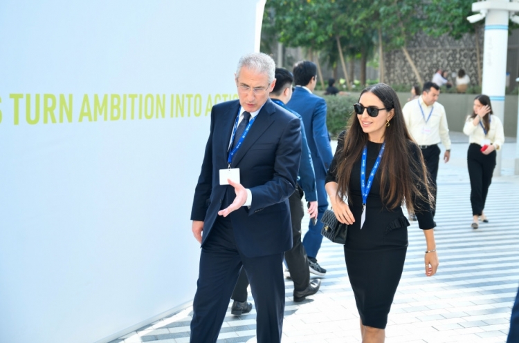 Leyla Əliyeva Dubayda COP-28 çərçivəsində iqlim dəyişiklikləri üzrə müzakirələrdə iştirak edib -