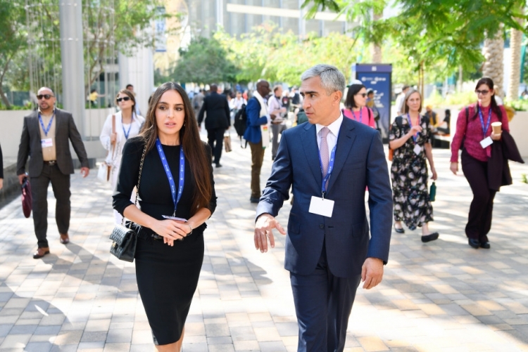 Leyla Əliyeva Dubayda COP-28 çərçivəsində iqlim dəyişiklikləri üzrə müzakirələrdə iştirak edib -