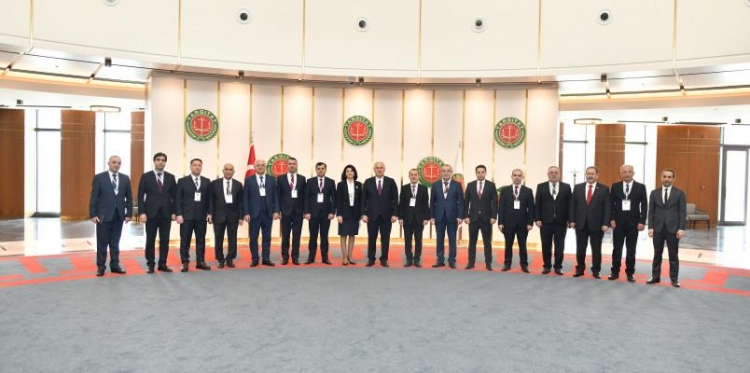 Ali Məhkəmənin və apellyasiya məhkəmələrinin hakimləri Türkiyədə səfərdə olublar -