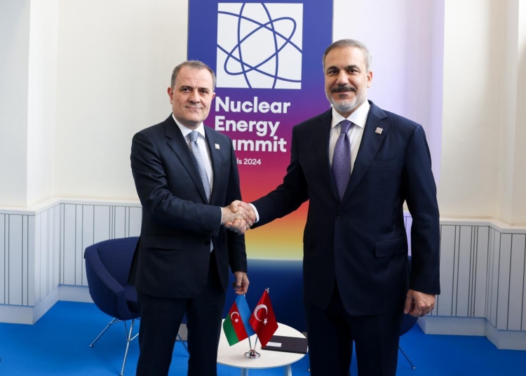 Ceyhun Bayramov Brüsseldə Hakan Fidanla görüşüb -