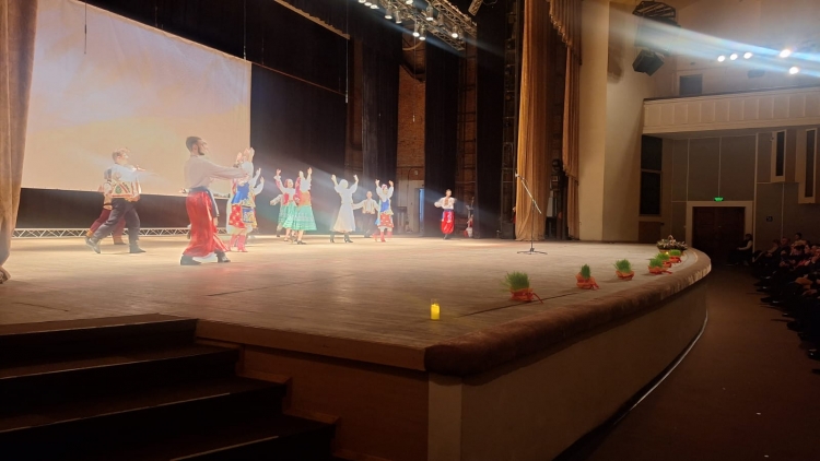 Ukraynanın Poltava şəhərində Novruz bayramı münasibətilə konsert təşkil olunub -
