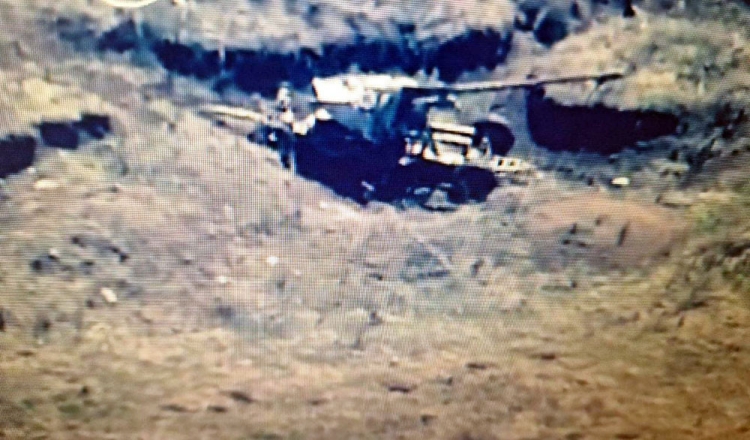 Ermənistan silahlı qüvvələrinə məxsus artilleriya qurğuları aşkar edilib -