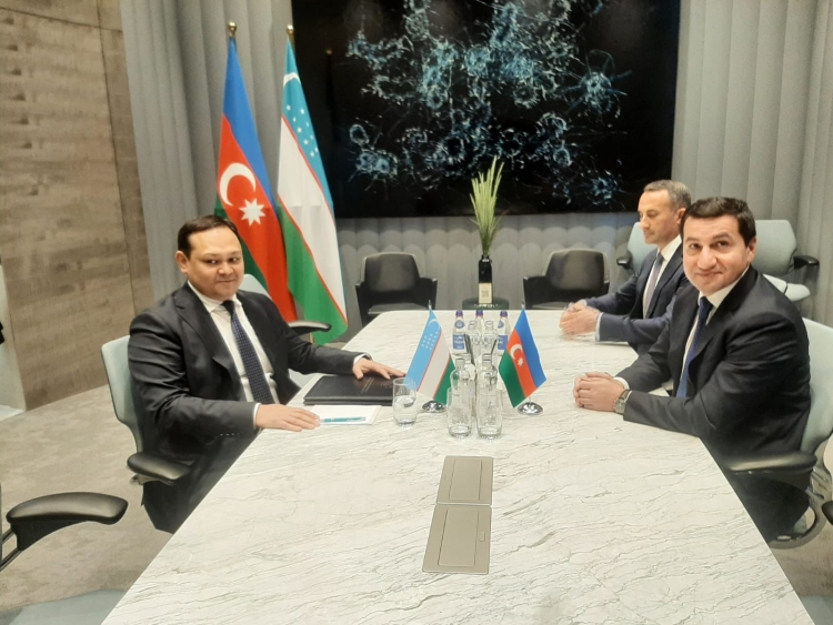 Hikmət Hacıyev görüşlər keçirib