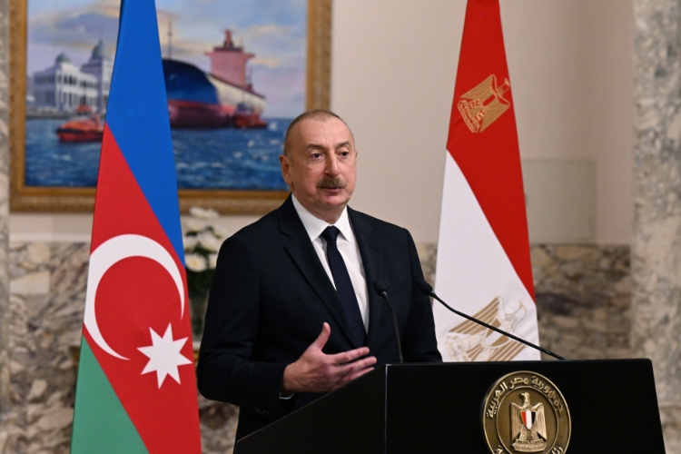 Azərbaycan və Misir prezidentləri mətbuata bəyanatlarla çıxış ediblər -