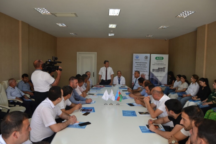 Ucarda fermerlər üçün ekoseminar təşkil edilib -