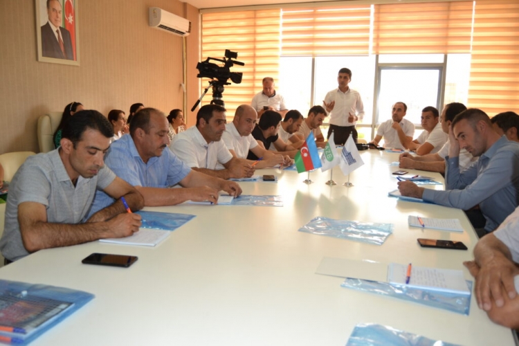 Ucarda fermerlər üçün ekoseminar təşkil edilib -
