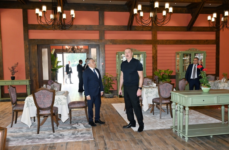 Prezident İlham Əliyev Şuşada