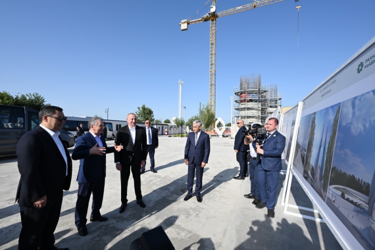 Azərbaycan, Özbəkistan və Qırğızıstan prezidentləri Şuşada gəziblər -