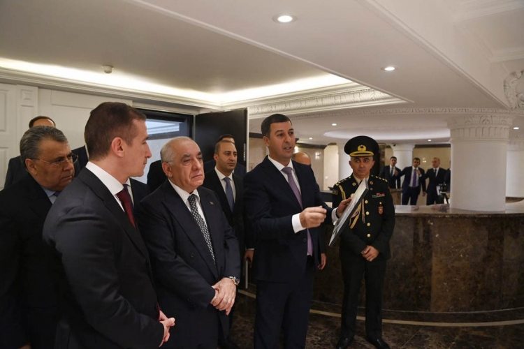 Əli Əsədov Azərbaycanın İrandakı Səfirliyində olub