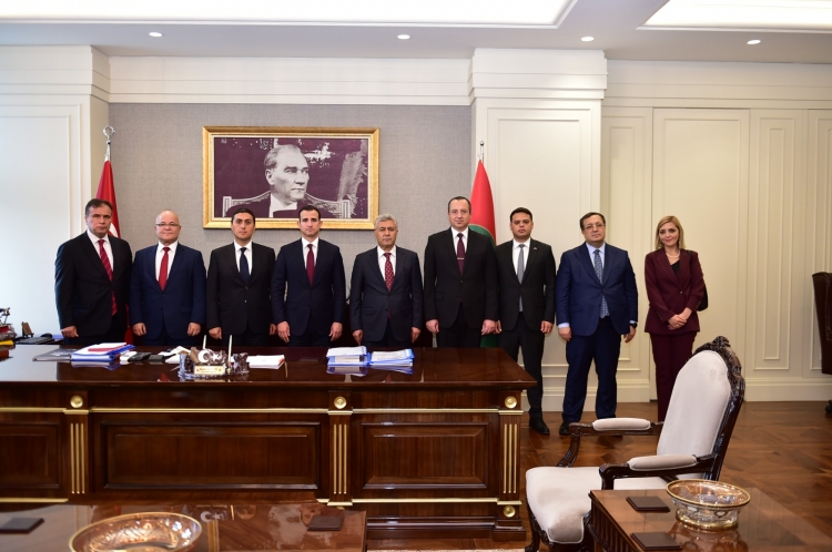 Ali Məhkəmənin nümayəndə heyəti Türkiyədə səfərdə olub -