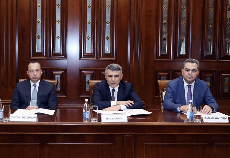 Ali Məhkəmədə Beynəlxalq Hakimlər İttifaqının prezidenti ilə görüş keçirilib -