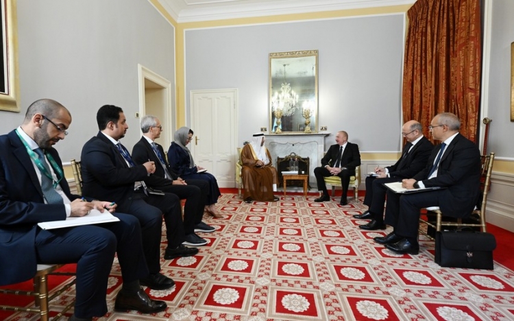 Prezident İlham Əliyev Səudiyyə Ərəbistanı Krallığının investisiya naziri ilə görüşüb -